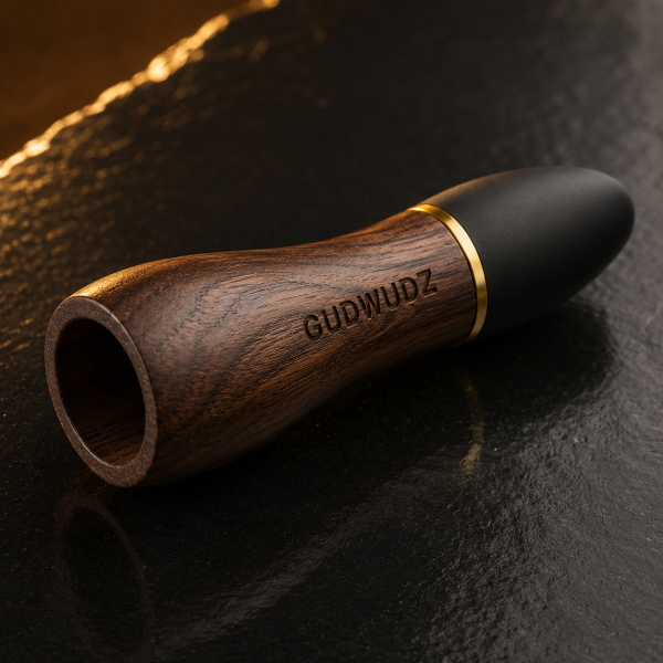 GUDWUDZ Torpedo modular filtered walnut holder