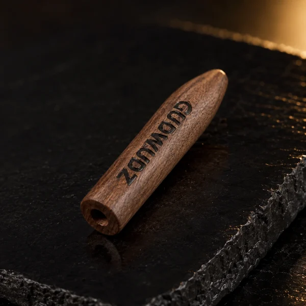 GUDWUDZ Solo walnut preroll holder