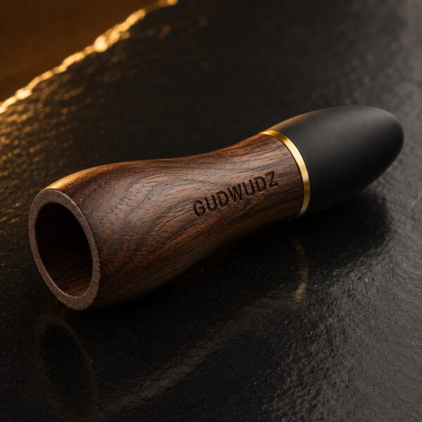 GUDWUDZ Torpedo modular filtered walnut holder